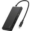 Belkin CONNECT USB-C 8-in-1 Hub Dual USB-C Ports schw.INC024hqBK