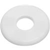PATIKIL Flangia Divisa a Parete, 28mm Copriforo con Piastra Autoadesiva Rotonda in ABS Copri Tubi Termosifoni Copertura per Decorazione Rubinetto Tubo Acqua Bagno Cucina, Bianco
