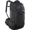 EVOC Zaino TRAIL PRO BLACKLINE 26 protector (zaino leggero con protezione per la schiena, incl. scomparto per vescica di idratazione, vestibilità ottimizzata, L/XL), nero
