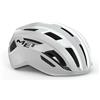 MET Casco da Ciclismo su Strada MET Vinci MIPS - Leggero, Protettivo, Regolabile, Bianco, Lucido