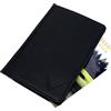 Callaway Bi-Fold Leather Scorecard Holder, Accessorio da Golf Unisex, Nero, Taglia Unica