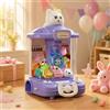 Macchina Acchiappa Peluche da Tavolo Regalo di Compleanno per Bambini, Bambine