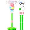 Hobngmuc Macchina Automatica Bolle Di Sapone Per Bambini, Macchina Per Schiuma Con Lucis LED E Musica - Soffiatore Bolle Ad Altezza Regolabile Con Telecomando Per Giardino, Feste, Matrimoni, Festival