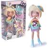 Hello Kitty Manga Fashion Unicorns, bambola giapponese alla moda con outfit extra, figura da 19,5 cm con 15 punti di articolazione e accessori, +4, Famosa (HKTF2000)