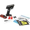 Amewi Drift Sport GTR radiocomandato con giroscopio metallico proporzionale 4WD 1:43 RTR rosso bambini a partire dagli 8 anni in su