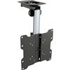 RICOO Supporto TV soffitto D0122 Girevole Pieghevole Televisore 13"-33" 33-84 cm Staffa universale Televisione LED LCD Curvo VESA 75 x 75-200 x 200