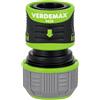 VERDEMAX Raccordo portagomma lock per irrigazione efficace e sicura