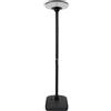 OPTONICA Lampada solare led da giardino 15w con palo e sensore pir