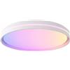 OPTONICA Plafoniera led 40w rgb cct bianca con telecomando e memoria