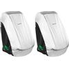 lionelo THERMALCOVER Coprisedile Universale per Seggiolino Auto per Bimbi, Protezione solare ad alta UPF50+, Protezione contro Riscaldamento Seggiolino Auto, Montaggio Semplice (Confezione da 2)