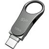 Silicon Power 64 GB BLAZE B30 USB 3.0 girevole, nero (SP064GBUF3B30 V1KBT) 128 GB