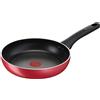 Lagostina Cucina Mediterranea Padella Antiaderente in Alluminio Ø 26 cm, Induzione, Gas e Forno, con Indicatore Cottura Thermo-Signal, Rivestimento Titanium Easy, Manico Ergonomico in Bakelite
