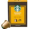 Starbucks 36 Capsule Starbucks Caffè Blonde Espresso Roast by Nespresso per macchine Nespresso