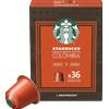 Starbucks 36 Capsule Starbucks Caffè Colombia by Nespresso per macchine Nespresso