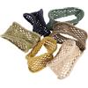 Hohopeti 6 Elastici per Chioma Spessi e Ricci in Nylon Elasticizzato, Accessori per Chioma da Donna e Ragazza, Porta-Coda Decorativo Multicolore per Styling Confortevole e Resistente