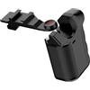 Shurhome Action Camera portatile con filettatura 1/4 e comoda impugnatura in silicone con grilletto, supporto prolungato per video blogging, action camera, ergonomica