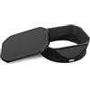Leftfoto Paraluce vintage quadrato in metallo per Fujifilm XF16-50mm F2.8-4.8 R LM WR & Fuji XF 33mm F1.4 R LM WR Lens & Fujinon XF 23mm F1.4 R LM WR Paraluce con tappo frontale, nero