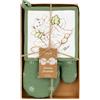 Thun - Set guantone e presina in cotone, collezione Inverno Incantato