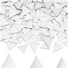 SSyang 200 Pezzi Triangolo Specchio di Vetro Piastrelle Mosaico Chiaro Mini Apecchio Craft Decorativo per i Mestieri fai da te Decorazione Casa Gioielli Facendo