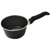 Ballarini Firenze Casseruola Antiaderente con Manico, Alluminio, Nero, 16 cm