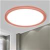 LQWELL® LED Plafoniera, 1.6CM Ultra-Sottile Rotonda Piatta IP44 Lampada da Bagno Impermeabile 18W 6500K 1700LM Moderna per Soggiorno Camera da Letto Cucina Balcone Seminterrato Ufficio, 220 * 16mm