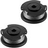 Fengfire 2 bobine di ricambio per decespugliatore F016800569 F016800385, compatibile con tagliaerba ART23SL, ART23-28, ART2300, ART26SL