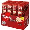 Nescafe NESCAFÉ 3 in 1 Original, Caffè Solubile Istantaneo, Miscela Equilibrata e Ricca, 24 Bustine Monodose