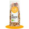 tee verliebt teeverliebt - 49 erbe biologiche di base 90 g - miscela di tè alle erbe sciolto biologica | speziato e gustoso. fresco | 90 g