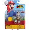 Jakks Pacific Jakks Figura d'azione Super Mario da 4 Pollici (Ossa secche con Moneta)