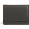 DUDU Portafoglio donna piccolo RFID in pelle multicolore Colorful Coffee brown