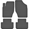 Mobil-Fan Set di tappetini in gomma per Citroen C4 I (04-10) / C4 II (10-18) / Peugeot 307 (01-13) / 308 I (07-15) - bordo alto 15 mm