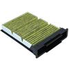 KAMOKA Filtro abitacolo Filtro aria fresca, Filtro al carbone attivo, Filtro per polveri fini (PM 2.5), con effetto antibatterico, con effetto antiallergico, con azione fungicida, con potere 6080121