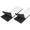 Your Day Mate Portatarga in nastro senza cornice, per due targhe, dal look sportivo, tagliato a misura 500 x 100 mm, nastro con gancio e anello, portatarga auto, conforme ai requisiti STVZO, Supporti targhe auto