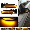 Car Passion Indicatore di direzione Freccia Specchietto laterale LED Compatibile con Mercedes Classe A B C E S CLA GLA GLK CLS Luce Dinamico Progressivo Fumè Nero Side Marker Dynamic