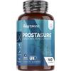 WeightWorld Serenoa Repens in 180 Capsule Vegetariane, 1 Capsula al Giorno (6 Mesi), Estratto 20:1 di Saw Palmetto, Semi di Zucca, Ortica Foglie, Zinco, Vitamina D3, B6, Integratore Uomo Senza Magnesio Stearato