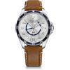 Victorinox Orologio Uomo Victorinox Fieldforce Classic GMT 241931 Quarzo Argento Marrone...