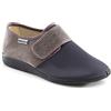 Calzaturificio EMANUELA EMANUELA 986 Grigio Pantofole Uomo Made in Italy con Strappo E Tomaia Elasticizzata Davanti Zeppa 2,5 CM Lavabili in Lavatrice A 30 Gradi Grigio 44