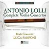 Antonio Lolli Antonio Lolli: Complete Violin Concertos (CD) Album
