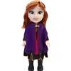 Jakks Pacific Frozen 2 ? bambola Anna Adventure 38 cm, estremamente dettagliata, indossa abiti da sogno ispirati al film ed e dotata di occhi scintillanti,Jakks, Eta 3+