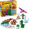 LEGO Classic Dinosauri Creativi, Giochi di Fantasia per Bambini e Bambine da 5 Anni in su con Colorati Animali ,Eta 5+