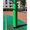 Generic Imbottitura per canestro da basket, resistente cuscinetto di sicurezza per pali da 7,6 a 25,4 cm, protezione avvolgente per casa palestra e parco giochi (diametro 10,2 cm, nero)