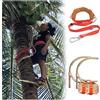 AMUFJJ Attrezzatura per Arrampicata sugli Alberi: Punte Antiscivolo per Pali da Arrampicata, Fibbia Antiscivolo per Pali in Legno da Elettricista(Type 500mm (19.7in))