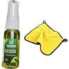 Folpus Olio per Stecca da Biliardo Lucidante Bastone Detergente Cura Anticrepa Set con Panno Ricambio in PP Facile da Trasportare Adatto per Uso Domestico