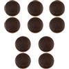 Fxzqgnh Set di 10 Punte di Ricambio per Stecche da Biliardo, Ad Alta Durezza, Accessorio Portatile per Biliardo da Interno