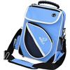 Pegciuho Borsa Porta Racchetta, Borsa per Pagaia, Custodia Impermeabile con Cerniera, Borsa a Tracolla per Pong, Blu