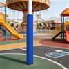 Generic Autoadesivo Parco Giochi Pole Pads Impatto Proteggere Coperture per 4 6 8 Ft Ga Corte Colonne Bambini Sport Sicuro Wr per lesioni Prevenire