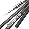 HESHUWEN Canna da Pesca 2. 7m 3,6m 4,5m 5, m 7,2m Basta di Pesca con Roccia telescopica in Carbonio Ultra Light Ascere Accantina da Viaggio Ocean Casting Bash(1.8 m)