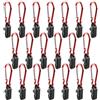 CGRSDSD Clip per Telo Ombreggiante Set di Morsetti for Tende con Occhiello in plastica Antivento da 10/20 Pezzi(10pcs)