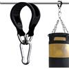 Generico Kit di per Altalena per Albero - cinghiä per Appendere Resistente, Sistemä di Gancio per Sacco da Boxe Silenzioso, Accessorio di Supporto per Amaca Antiscivolo per Uso Ricreativo in Cortil