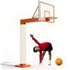 Generic Cuscinetti per pali per esterni e interni, imbottitura per parco giochi da basket, cuscino per protezione per bambini